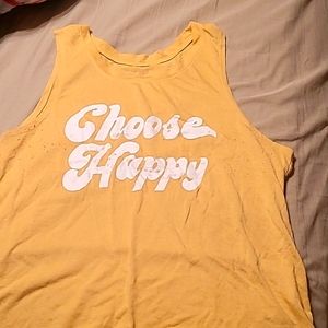 Choose Happy Tank Top